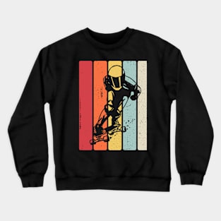 Cool Skateboarding Retro Vintage Skateboarder Gifts Crewneck Sweatshirt